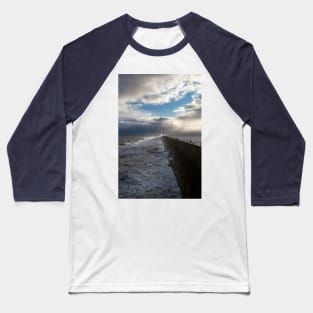 Tynemouth Pier Baseball T-Shirt